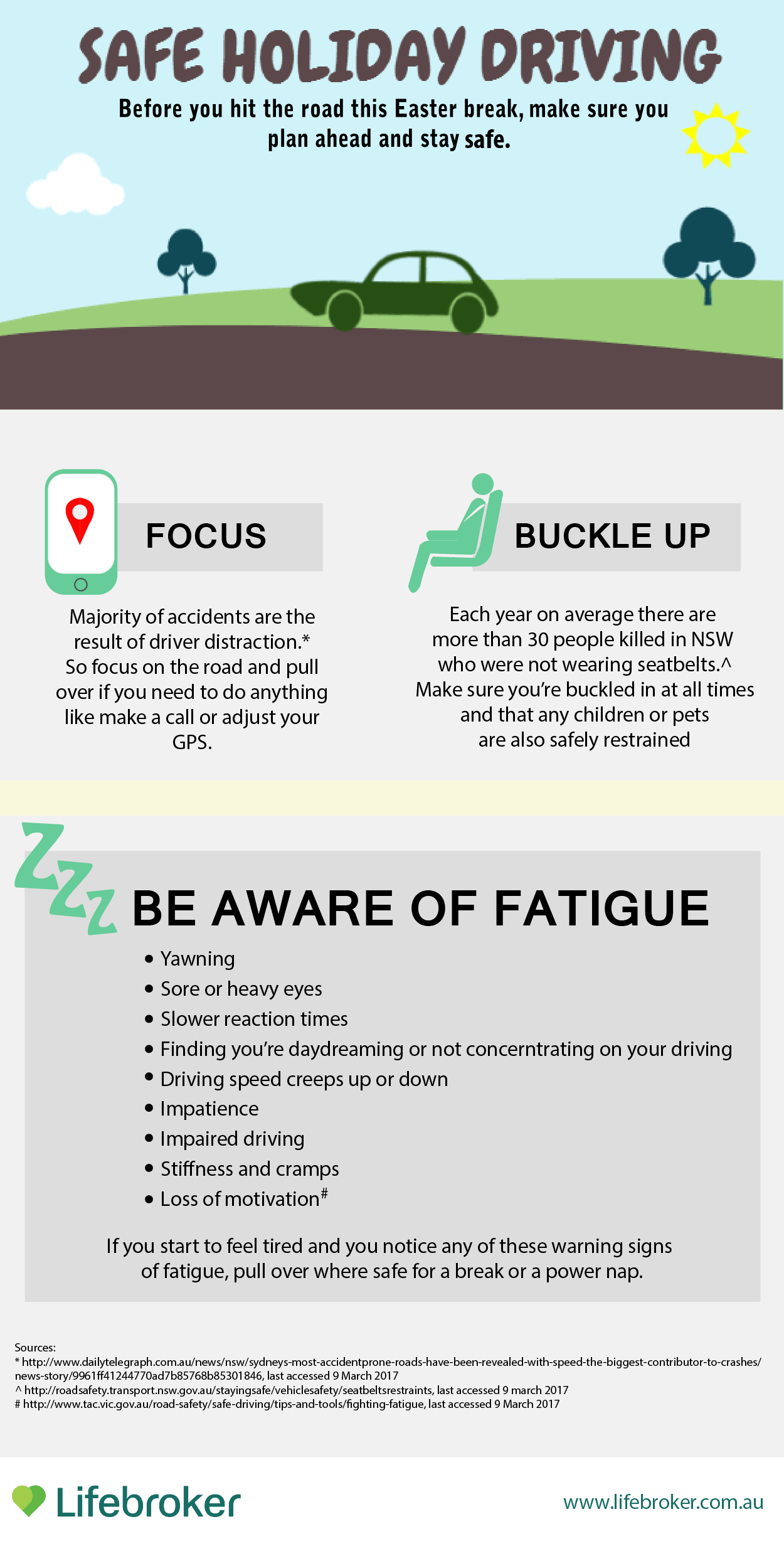 Keeping safe on the roads